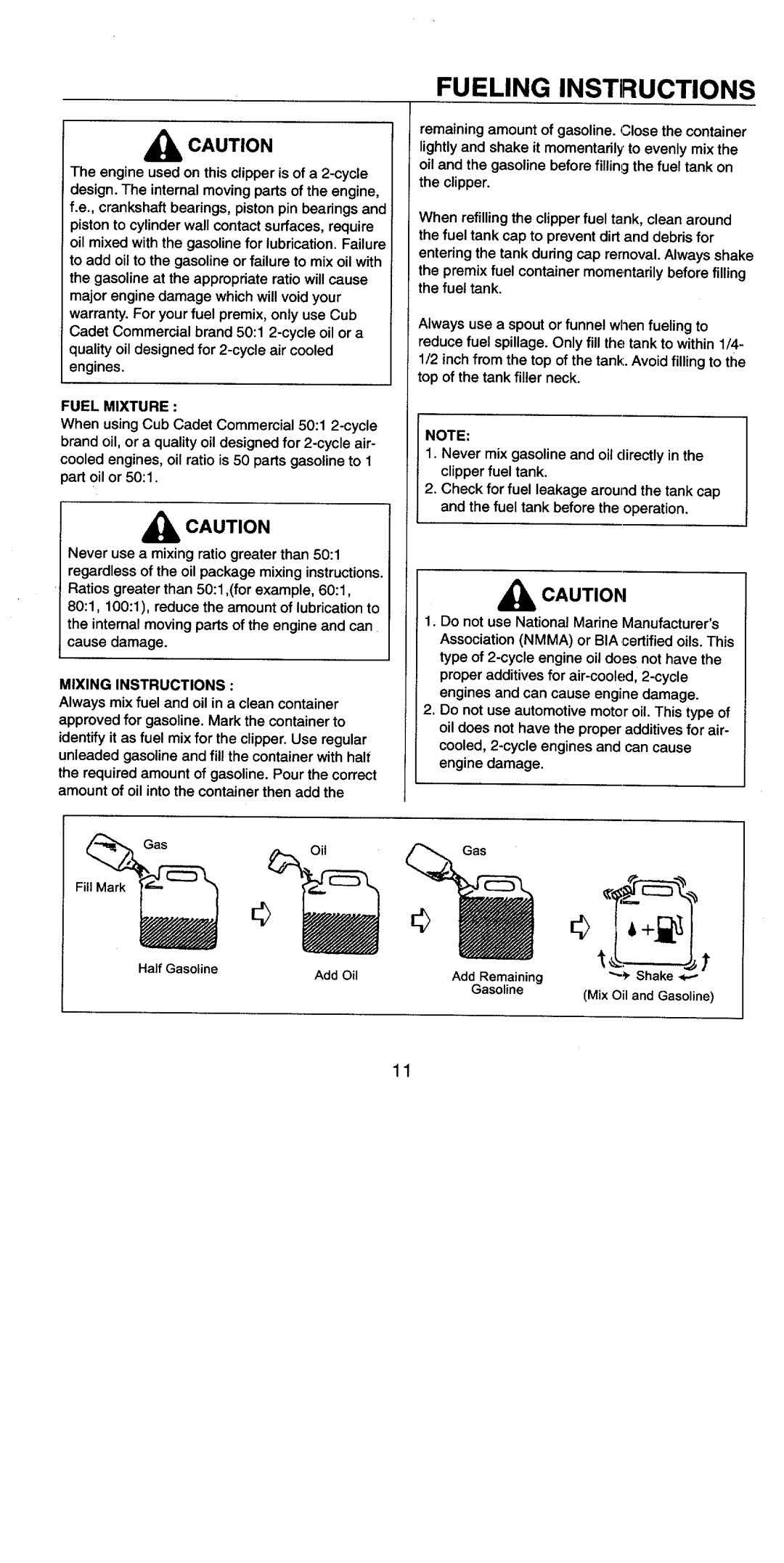 Cub Cadet 19EHC manual 