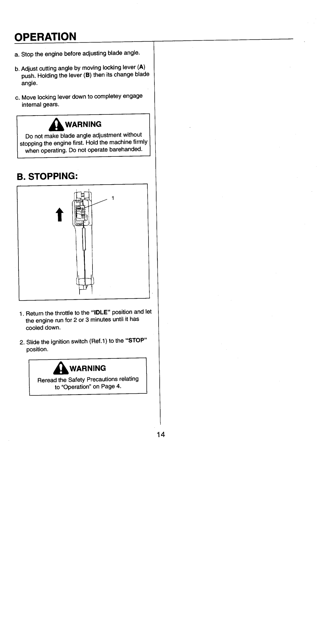 Cub Cadet 19EHC manual 