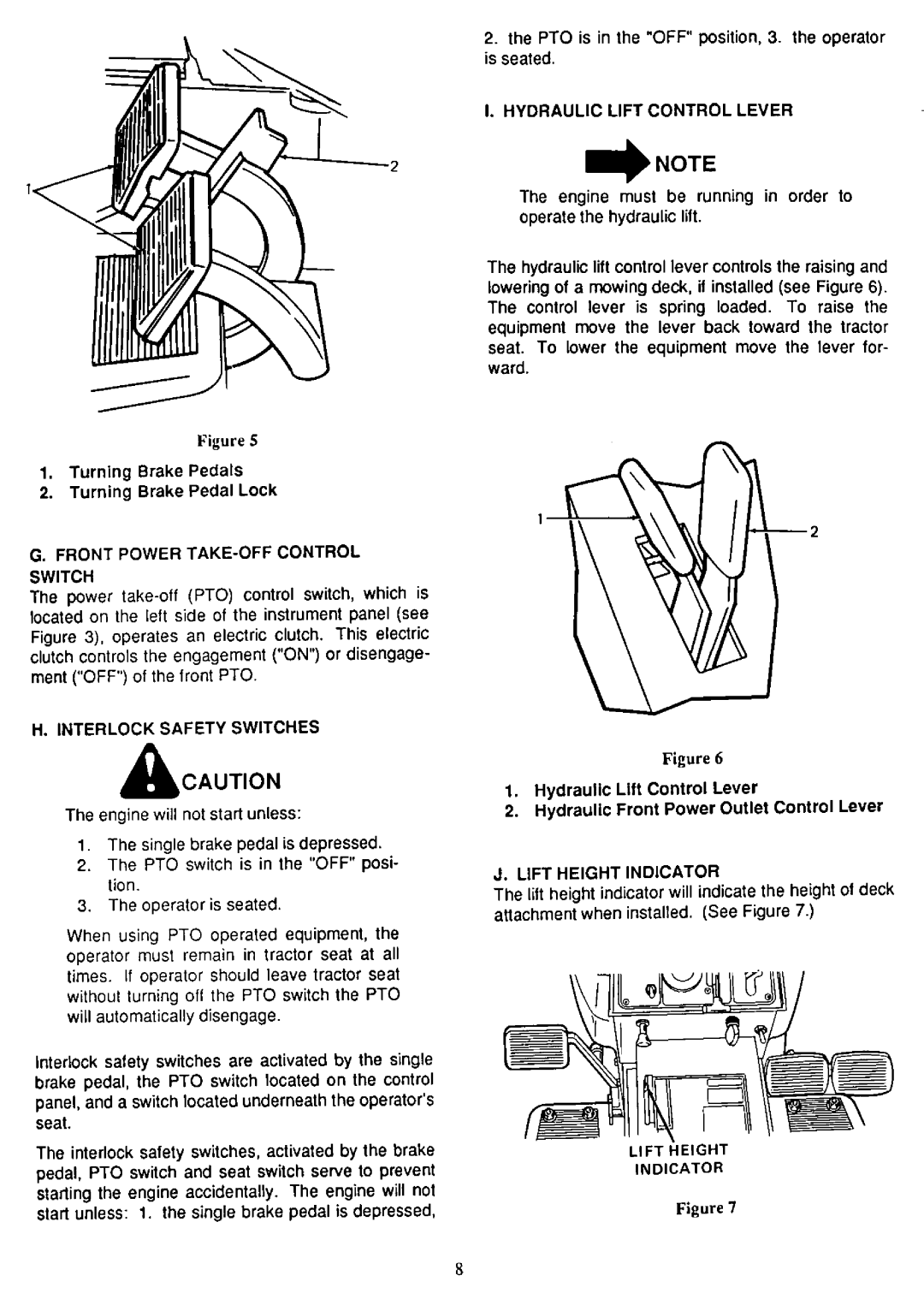 Cub Cadet 2072, 1872 manual 