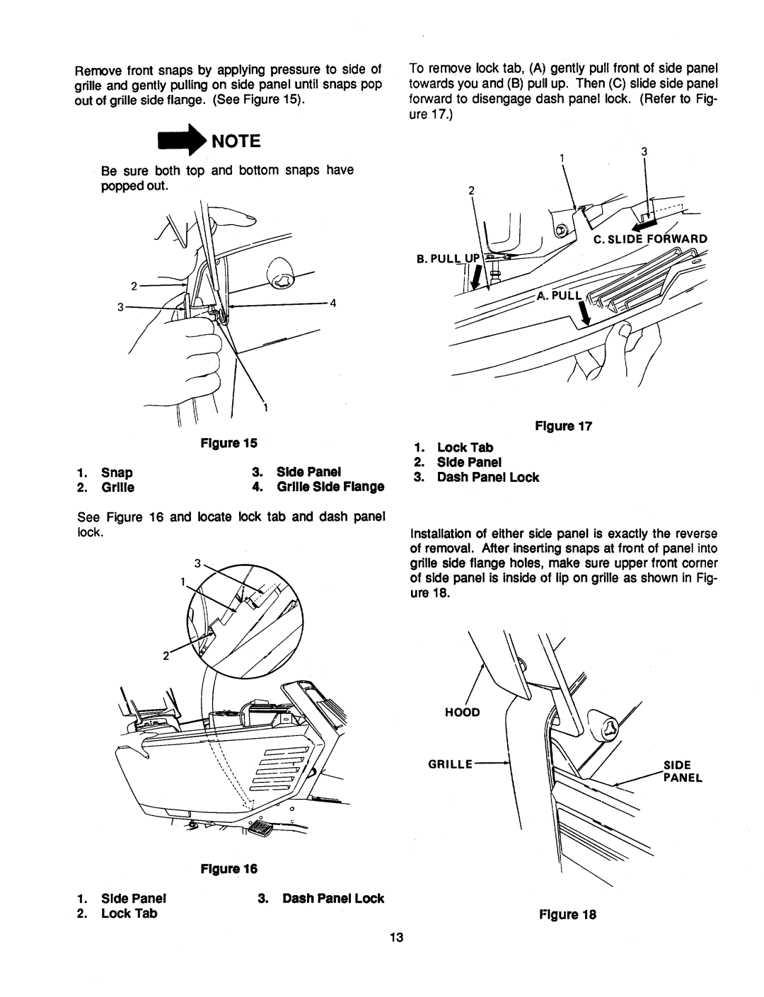 Cub Cadet 1882, 2082 manual 