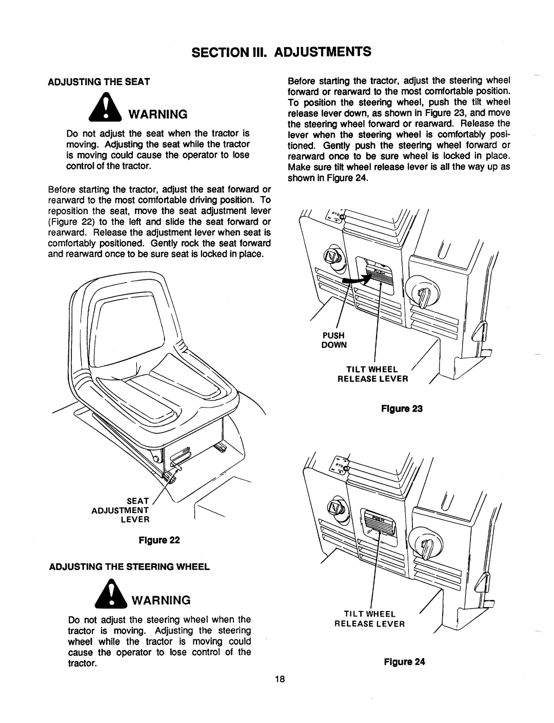 Cub Cadet 2082, 1882 manual 