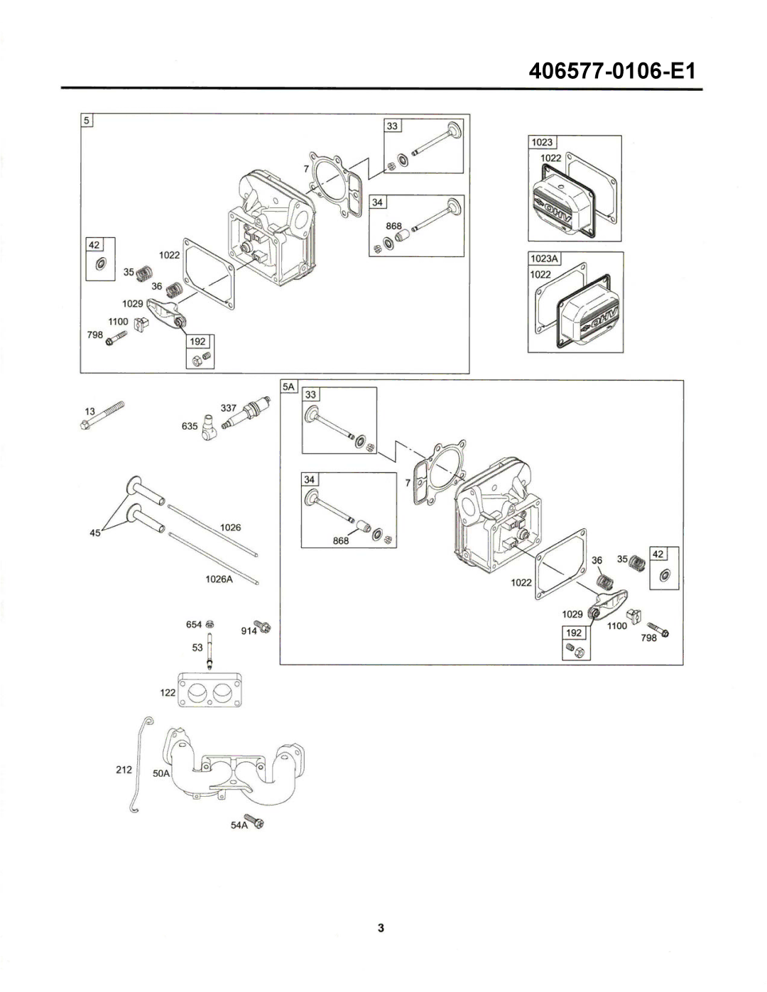 Cub Cadet 20HP Z-Force 44 manual 406577-0106-E1 