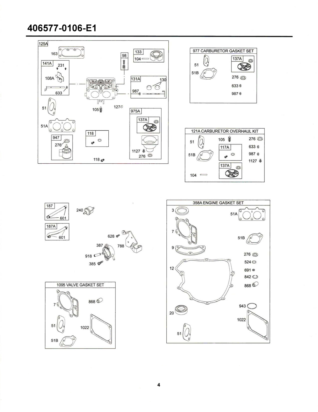 Cub Cadet 20HP Z-Force 44 manual 406577-0106-E1 