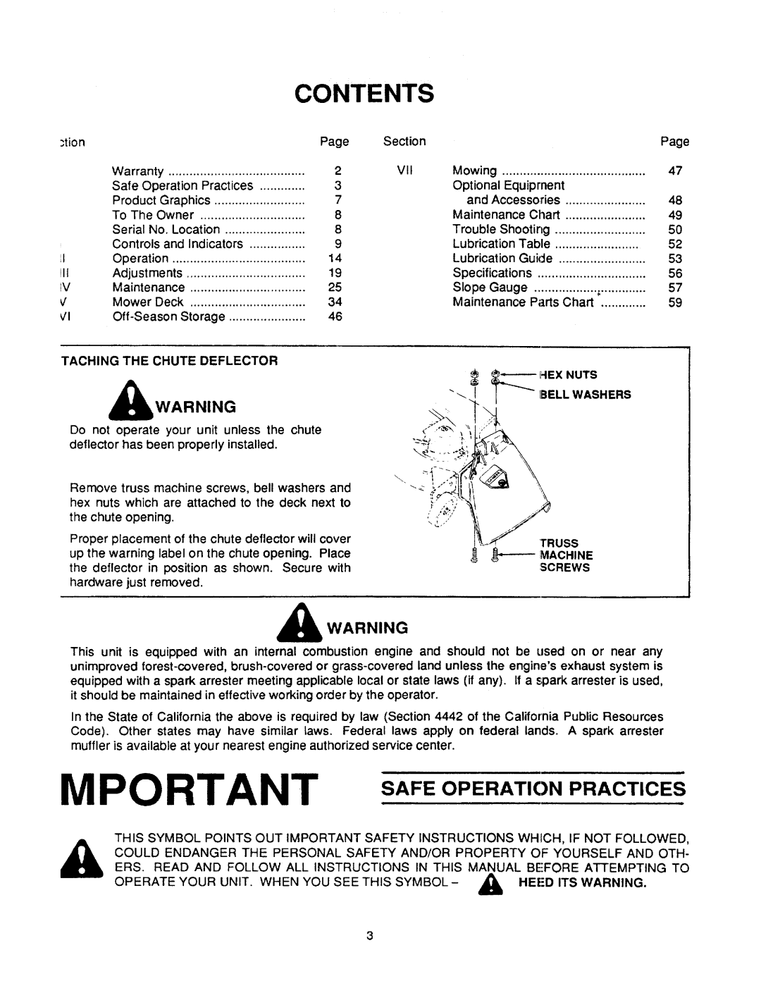 Cub Cadet 2135, 2130 manual 