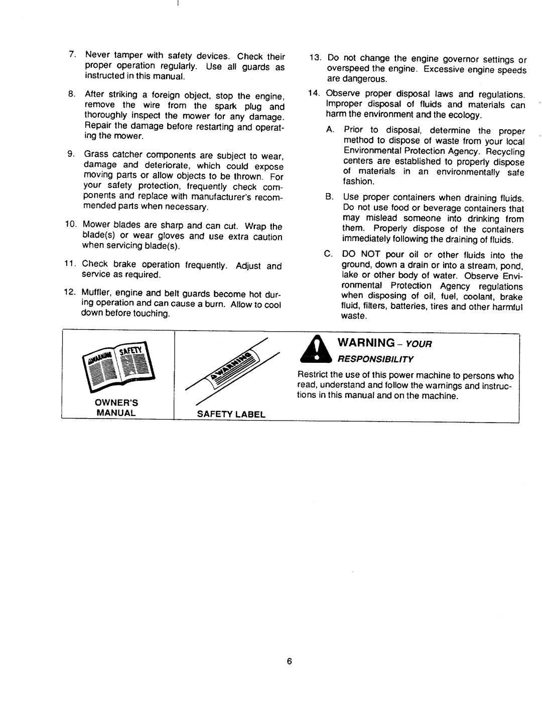 Cub Cadet 2130, 2135 manual 