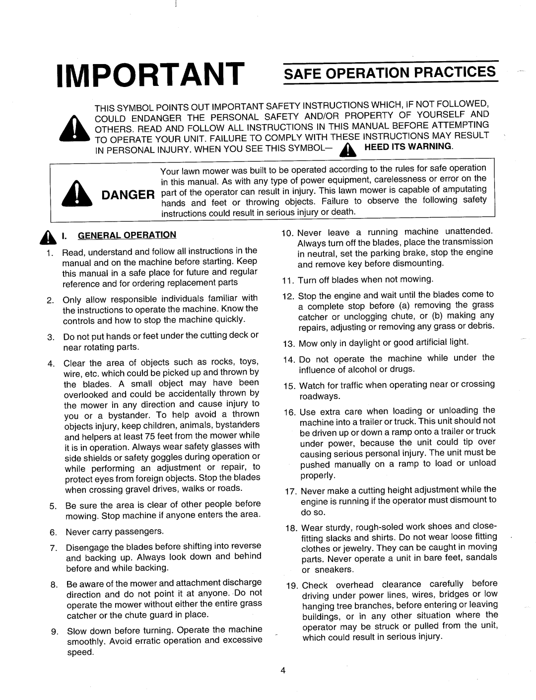 Cub Cadet 2155 manual 