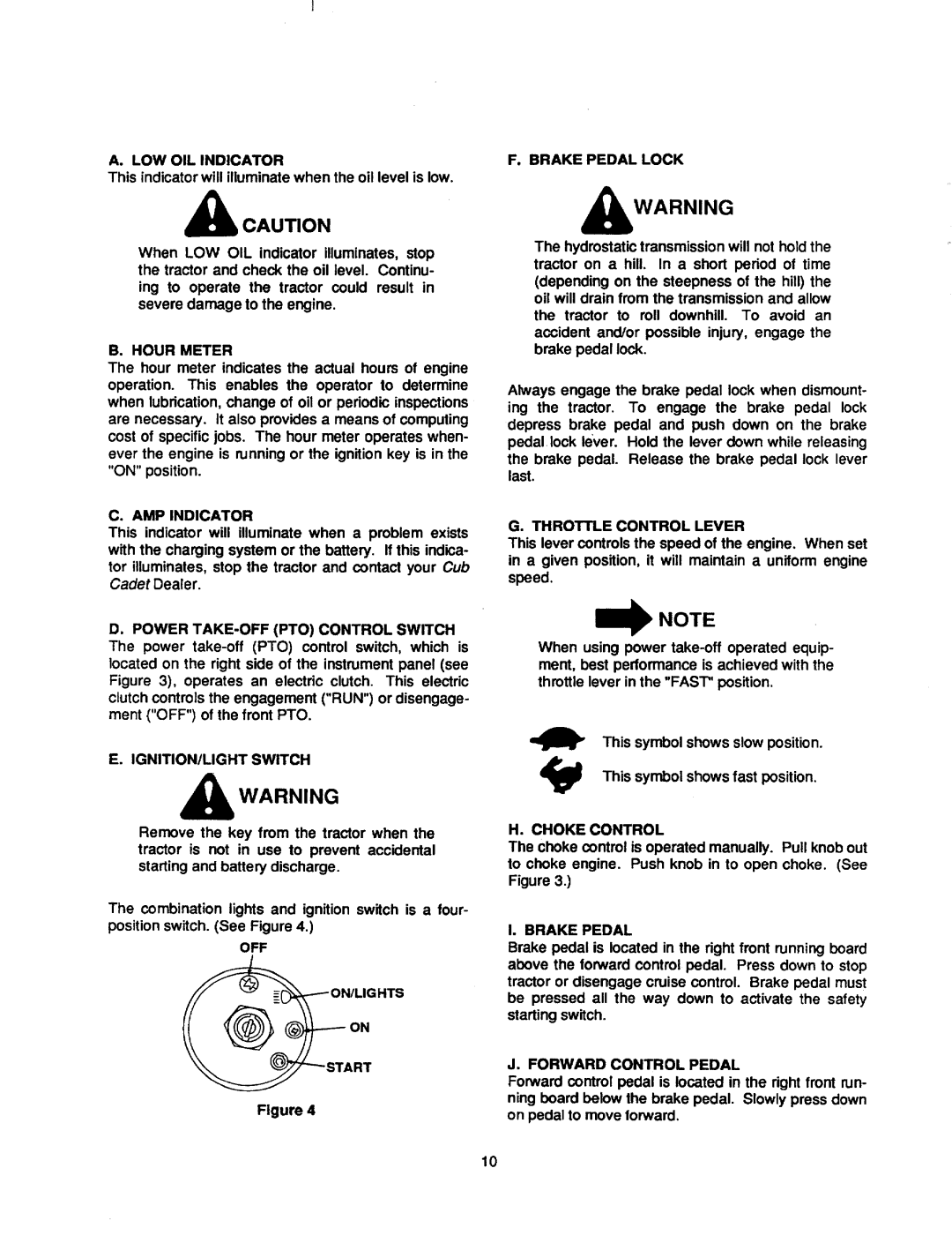Cub Cadet 2185 manual 