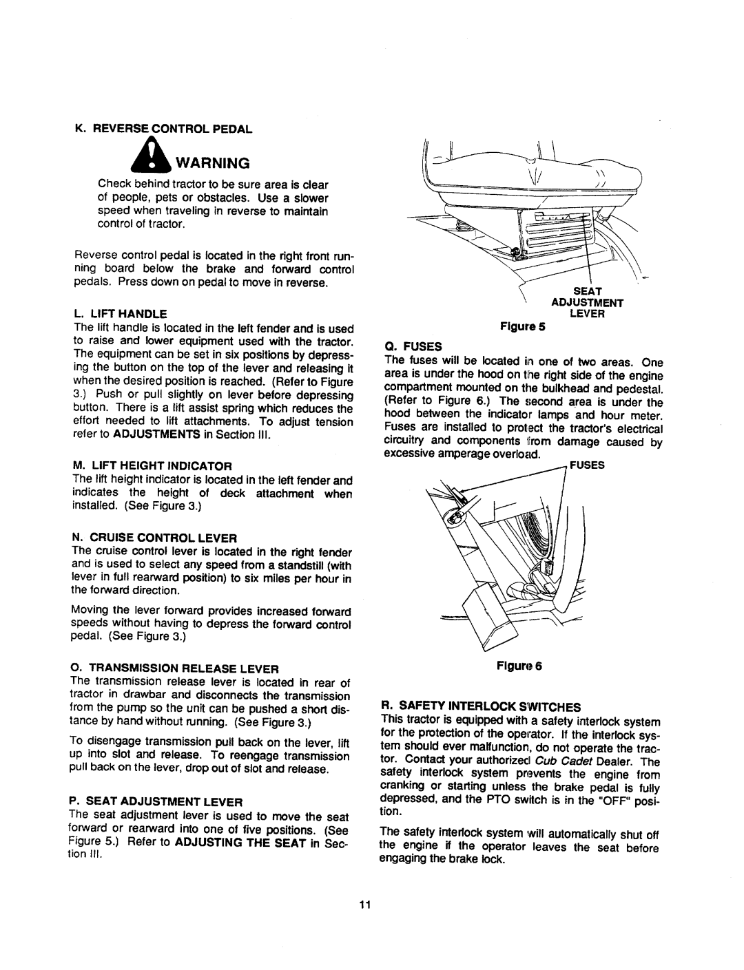 Cub Cadet 2185 manual 