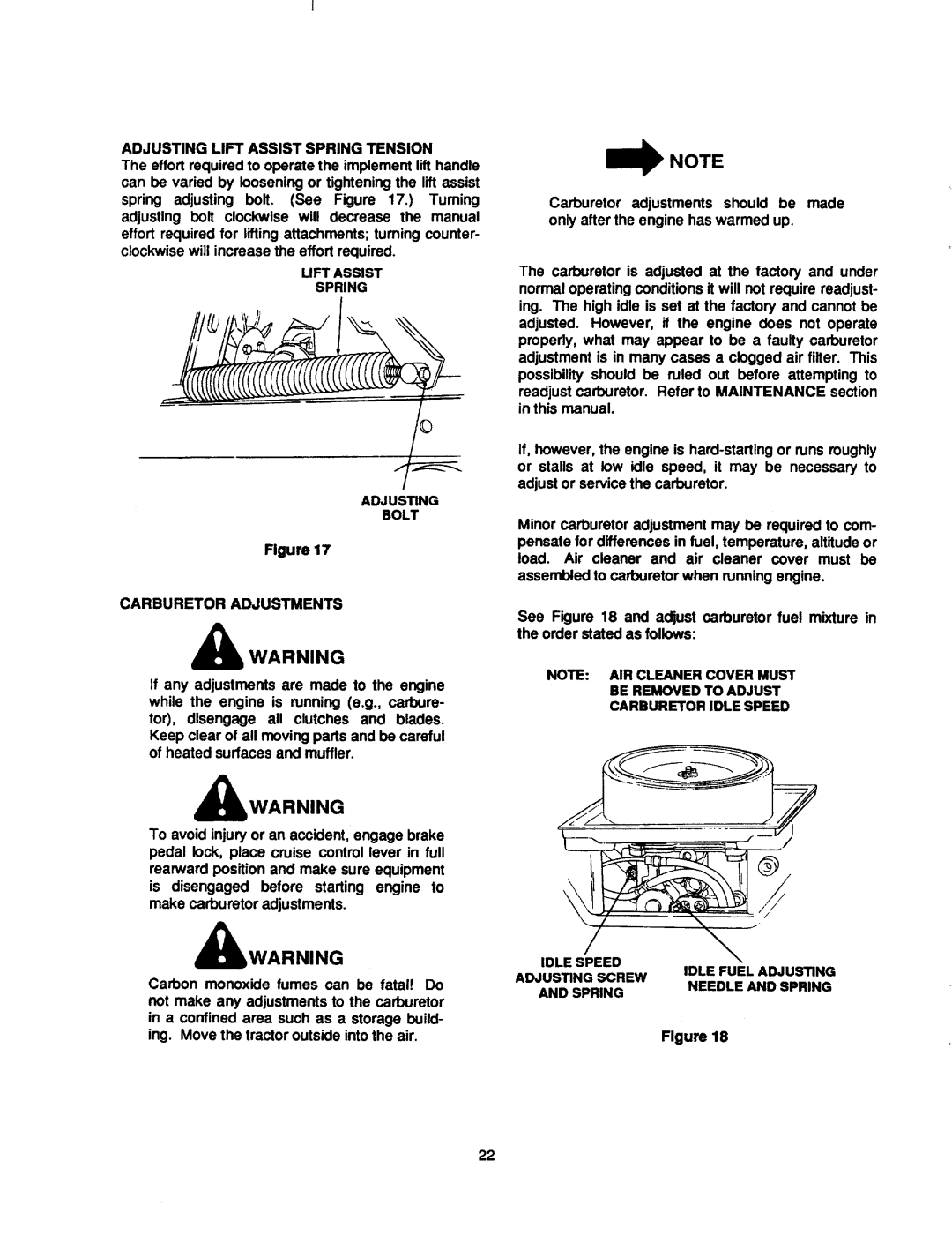 Cub Cadet 2185 manual 