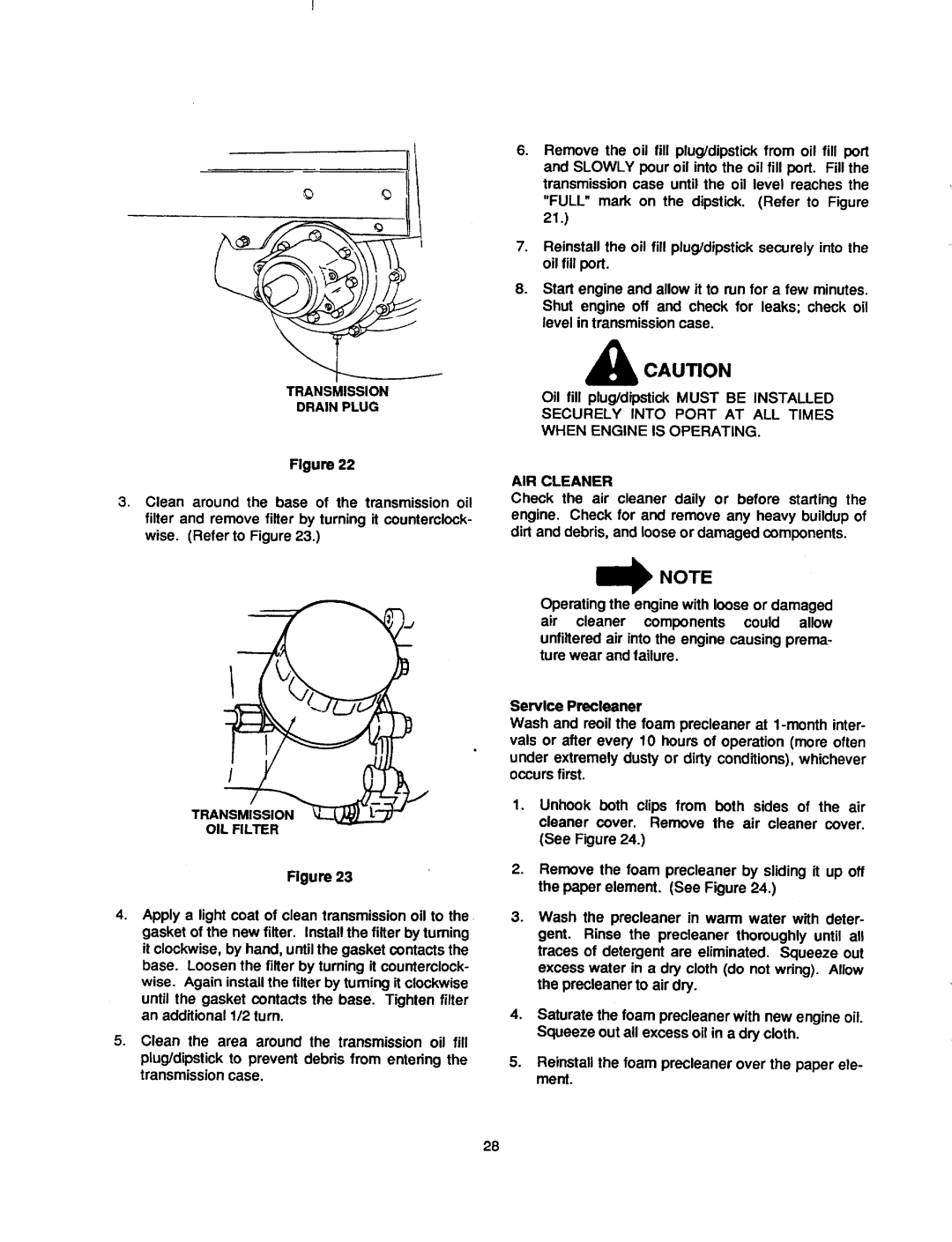 Cub Cadet 2185 manual 