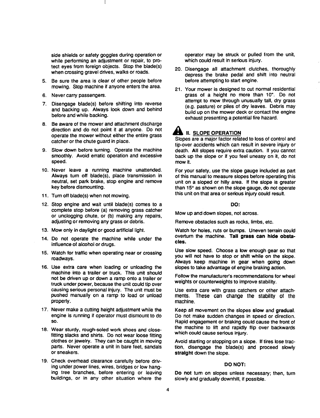 Cub Cadet 2185 manual 