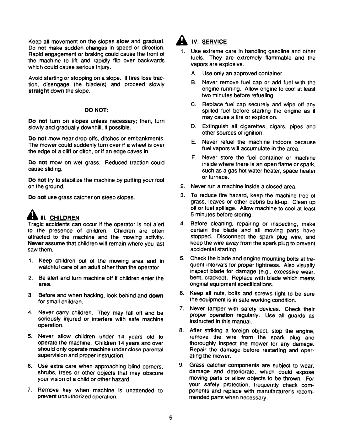 Cub Cadet 2186 manual 