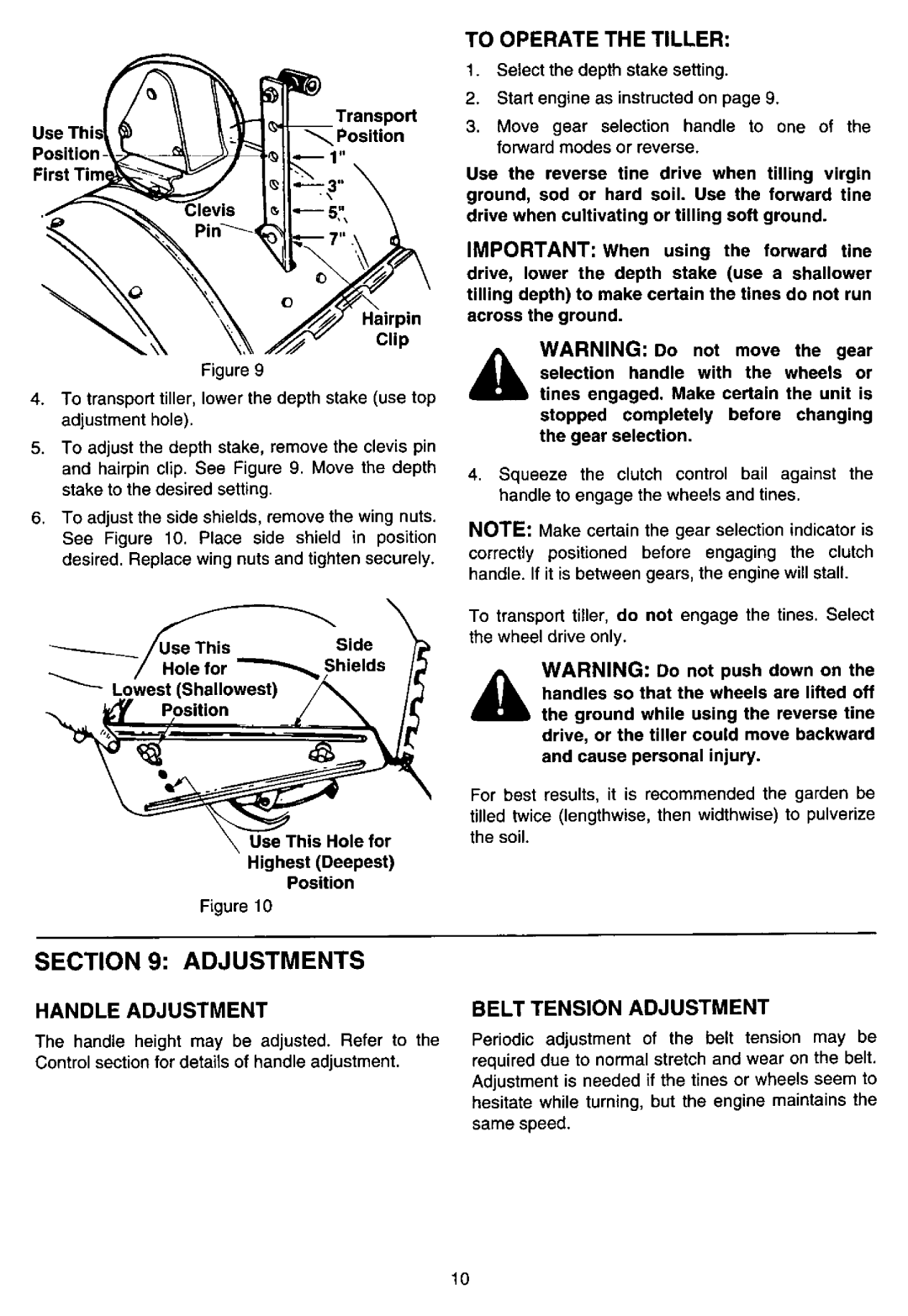 Cub Cadet 21A-458B101 manual 