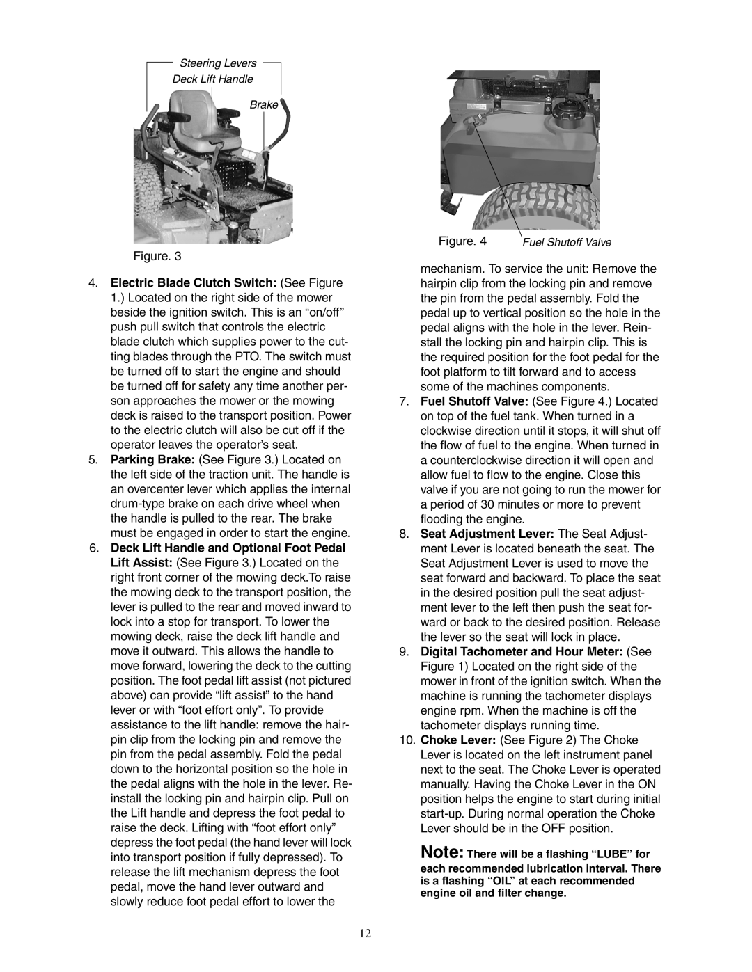 Cub Cadet 23HP Z-Force 60 service manual Figure Fuel Shutoff Valve 