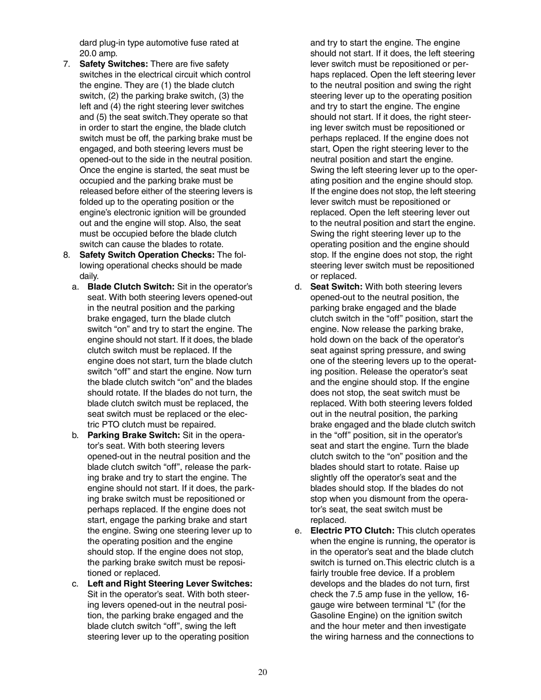 Cub Cadet 23HP Z-Force 60 service manual 