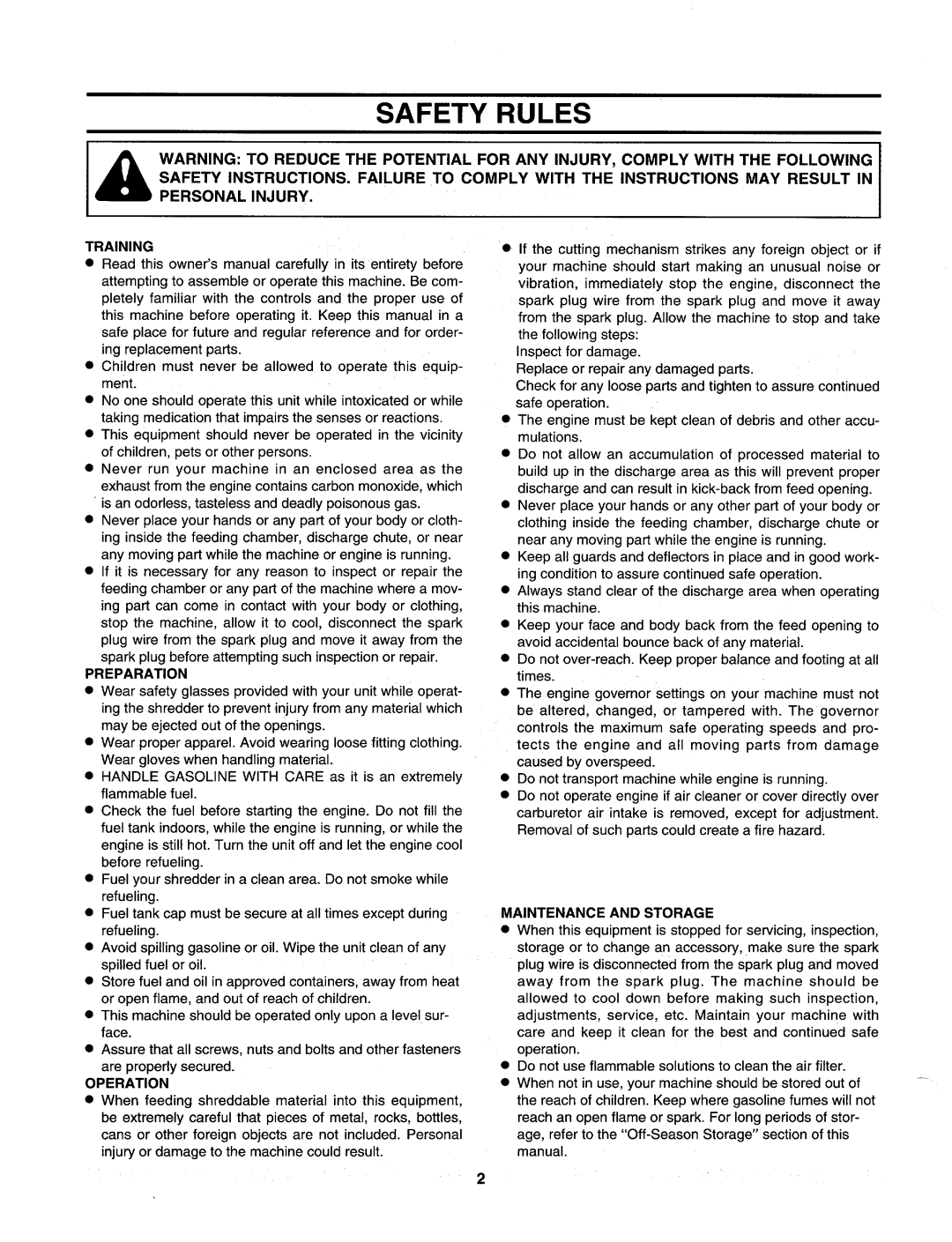 Cub Cadet 243-645C100, 243-650C100 manual 
