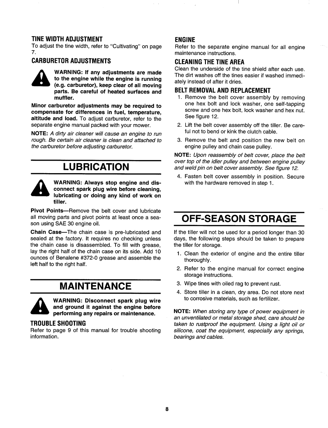Cub Cadet 35 manual 