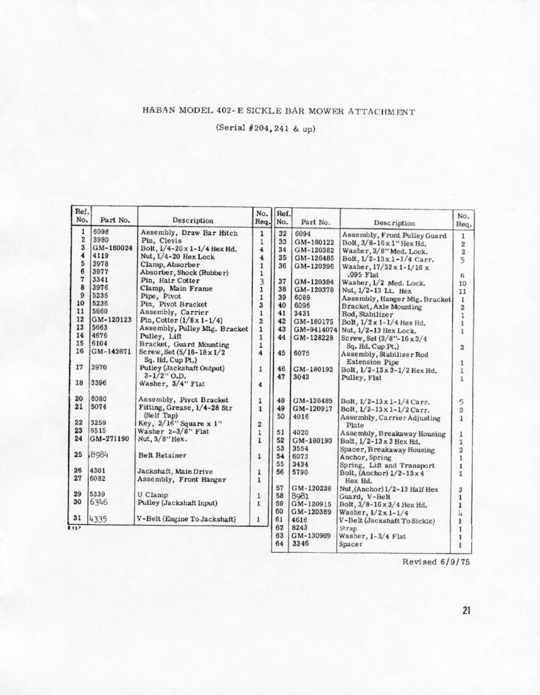 Cub Cadet 402-E manual 
