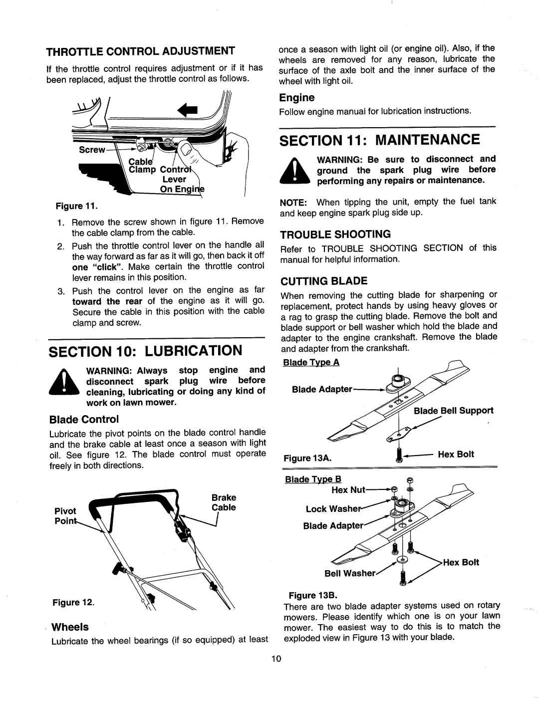 Cub Cadet 436 manual 
