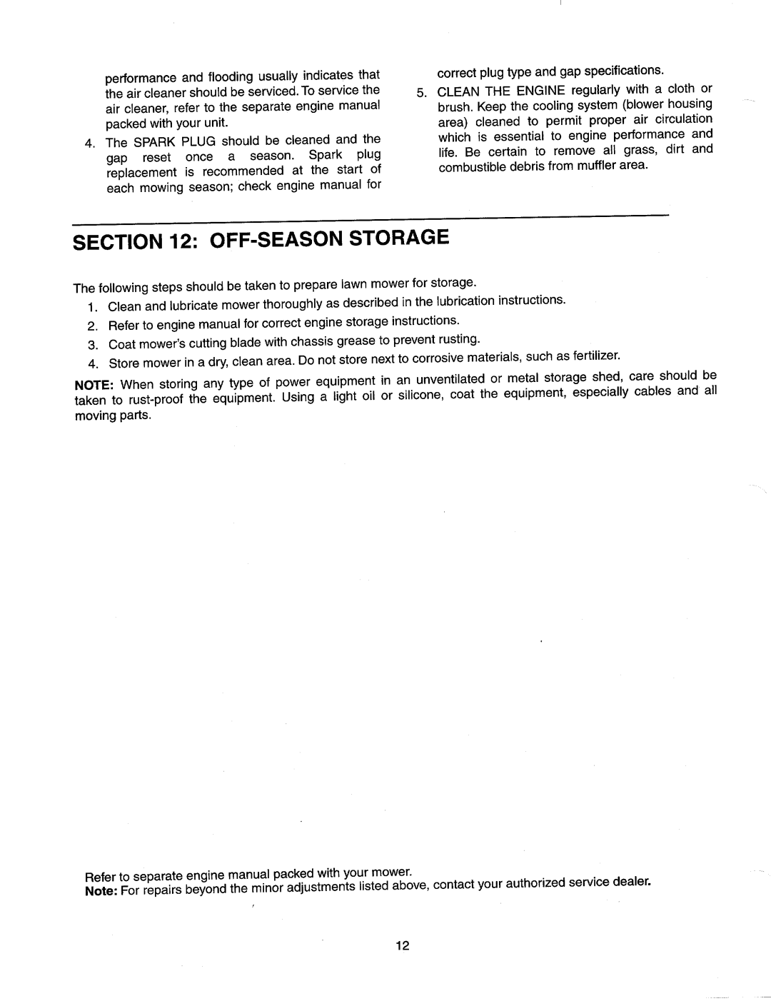 Cub Cadet 436 manual 