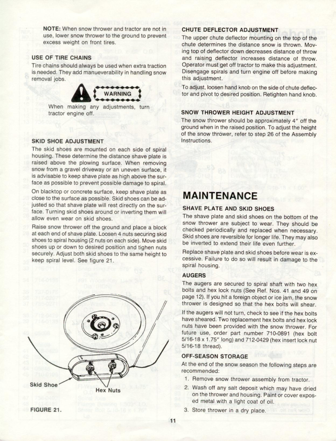 Cub Cadet 450 manual 