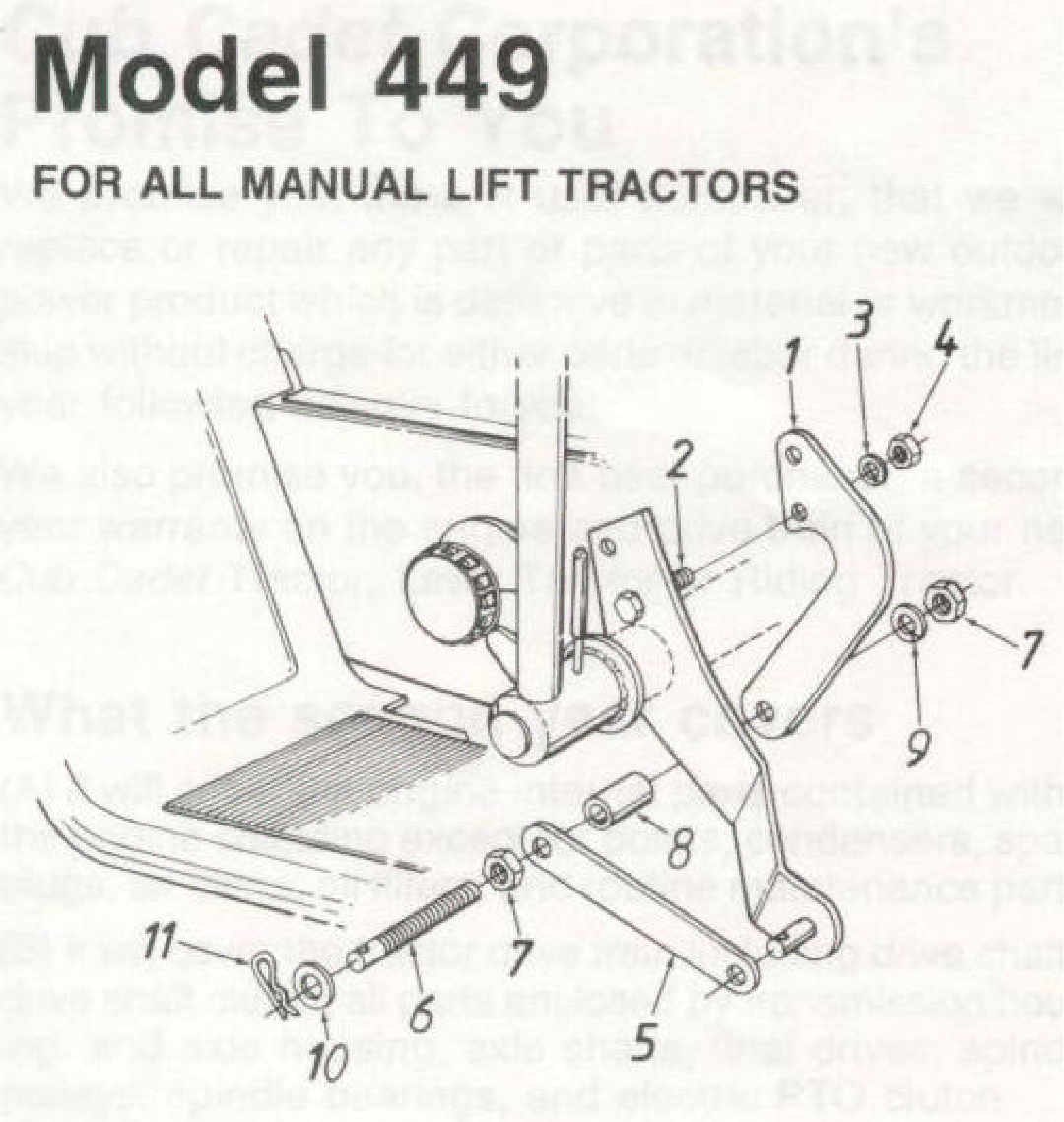 Cub Cadet 450 manual 