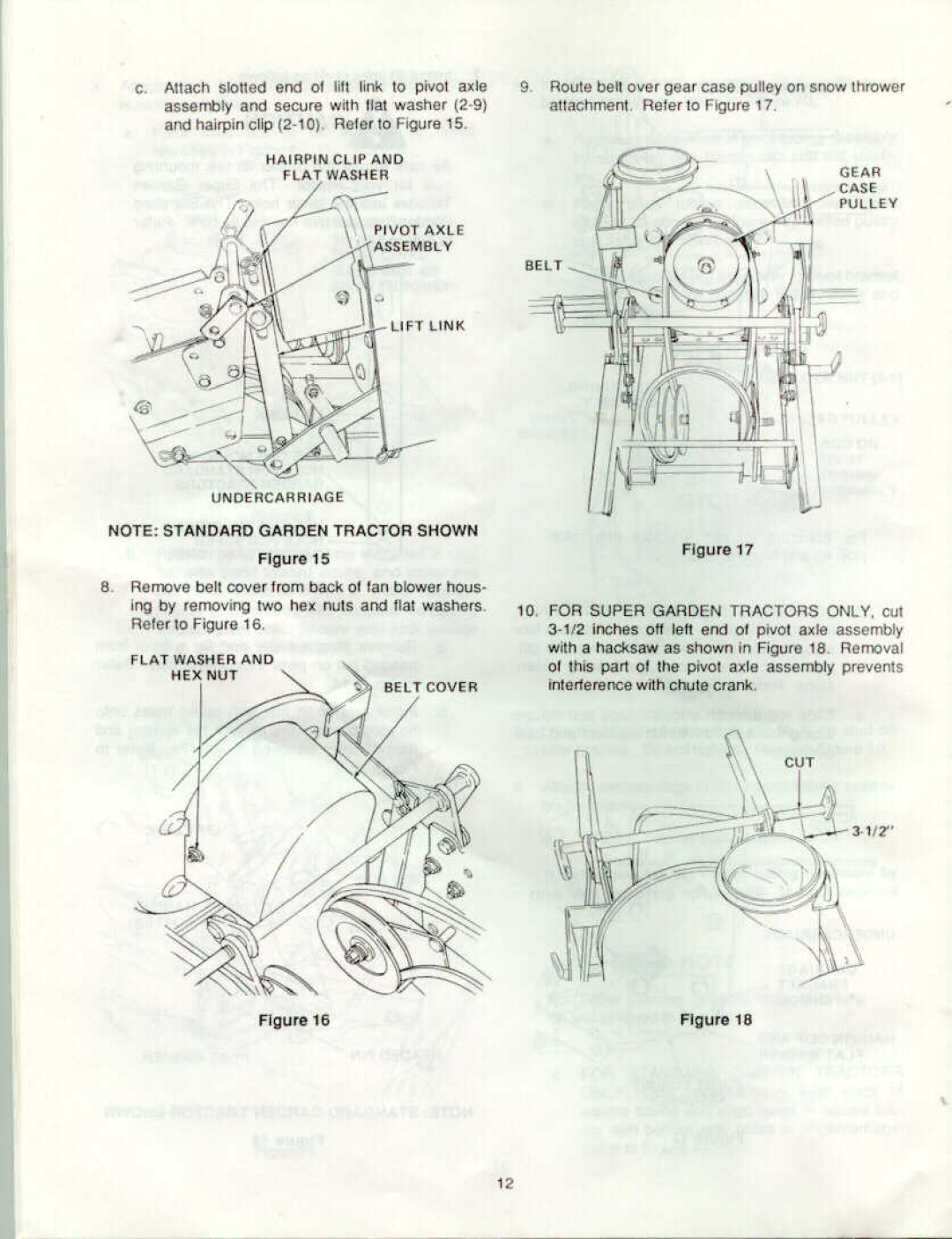 Cub Cadet 451 manual 