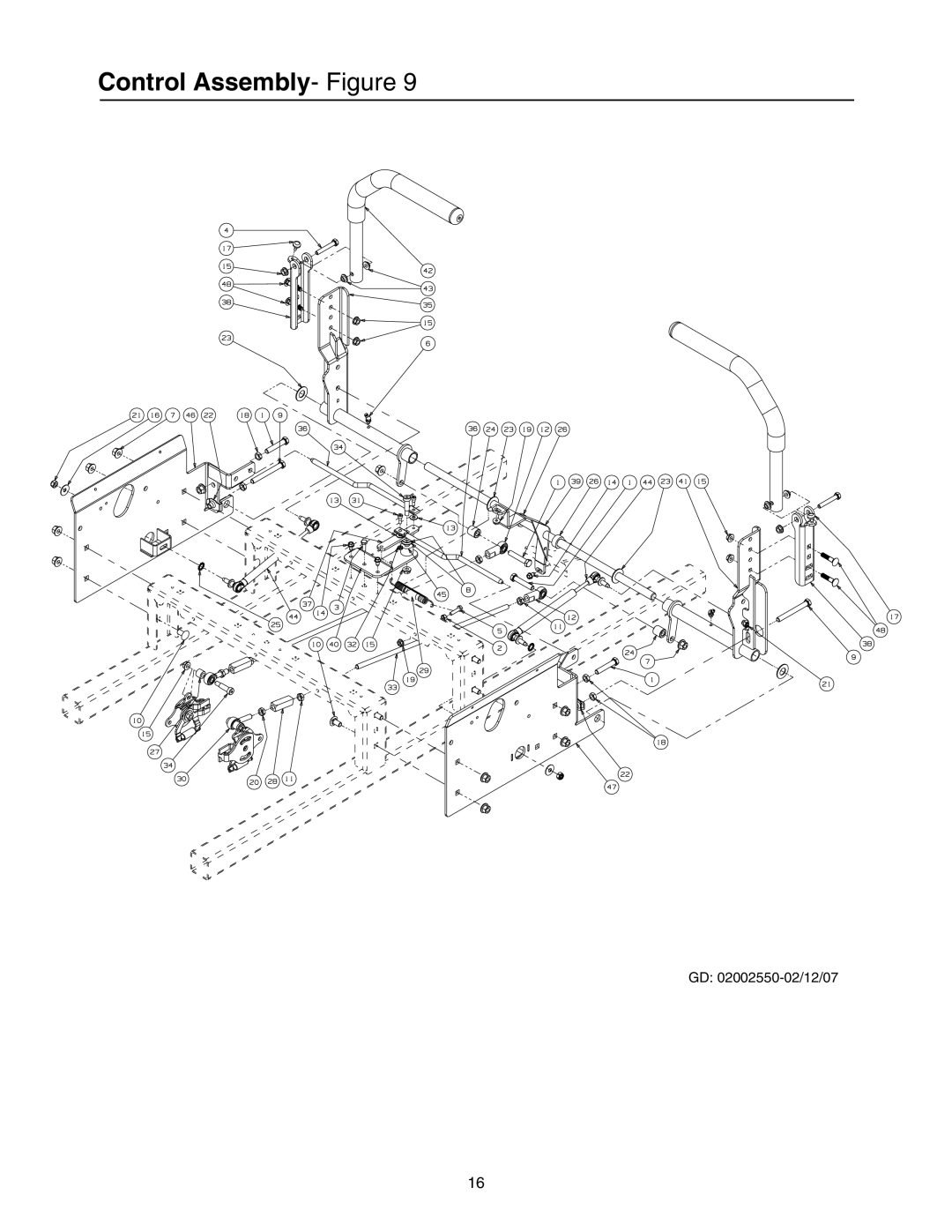 Cub Cadet 53AI8CTW750 manual Control Assembly- Figure 