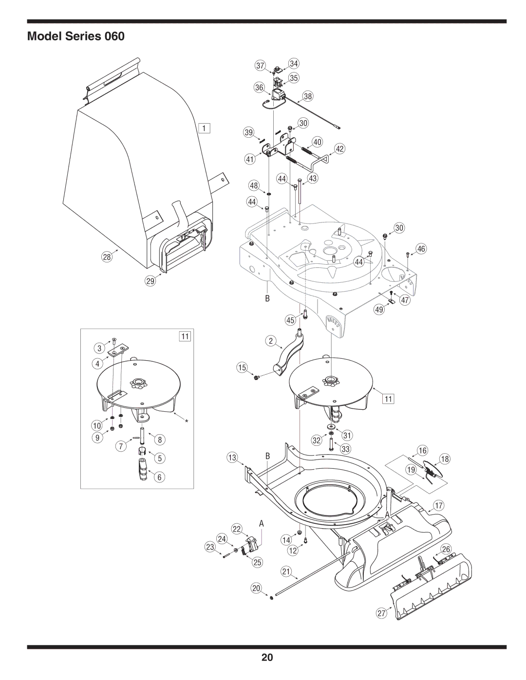 Cub Cadet 60 warranty 13 B 22 a 