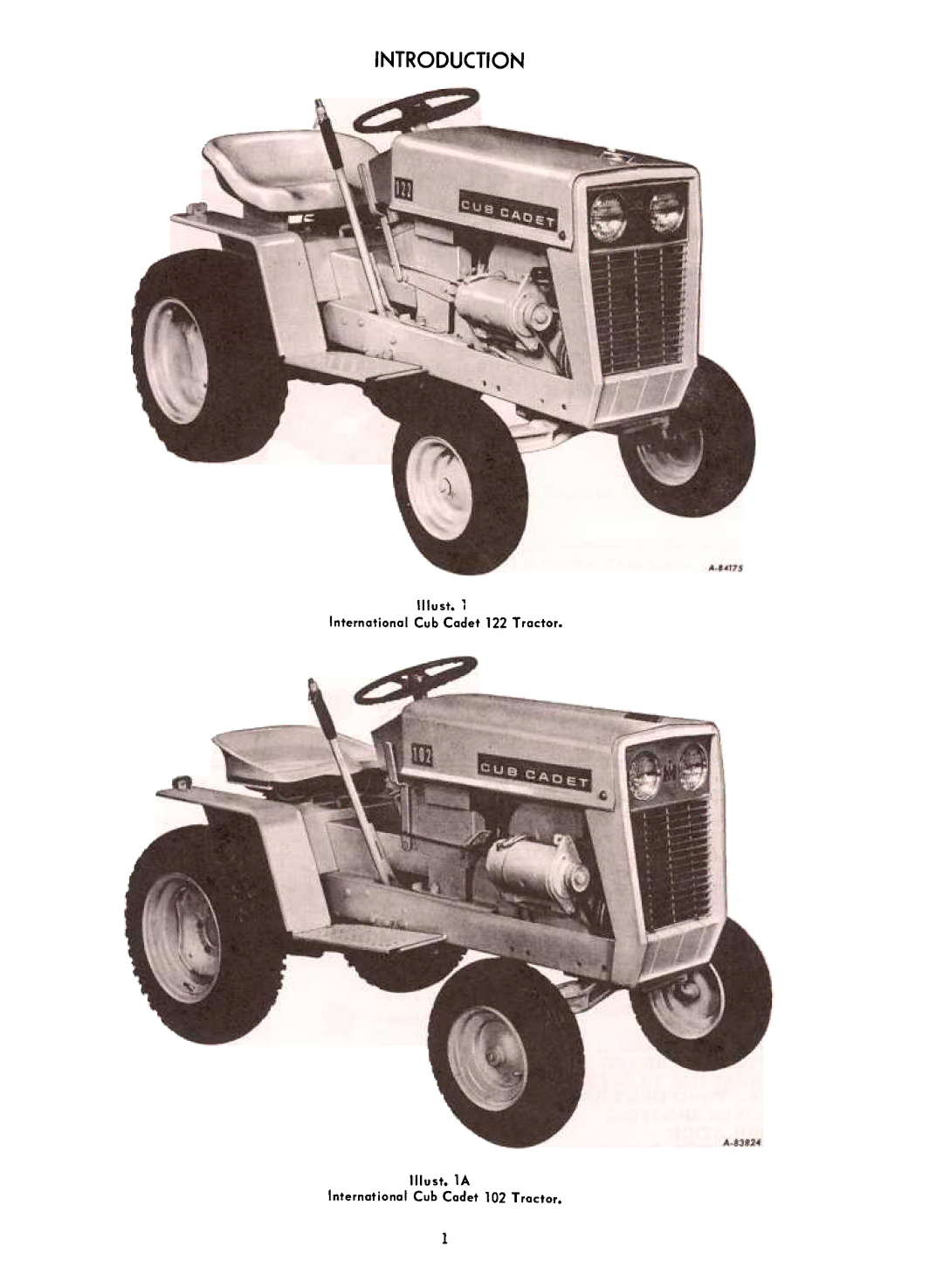 Cub Cadet 71 manual Introduction 