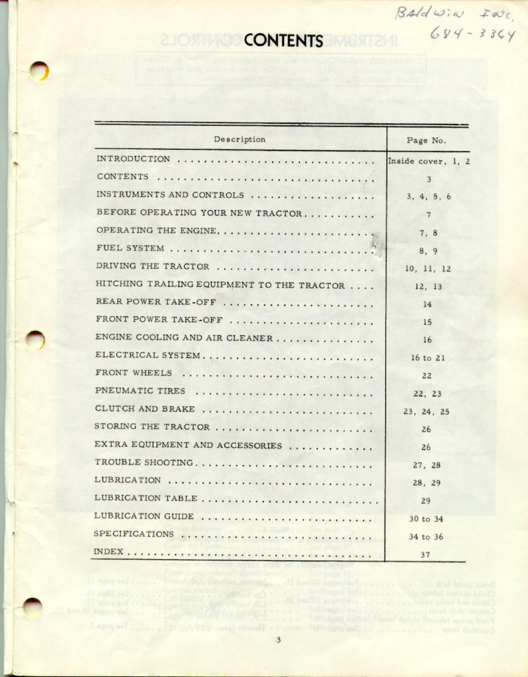 Cub Cadet 72, 125, 124, 104, 105 manual 