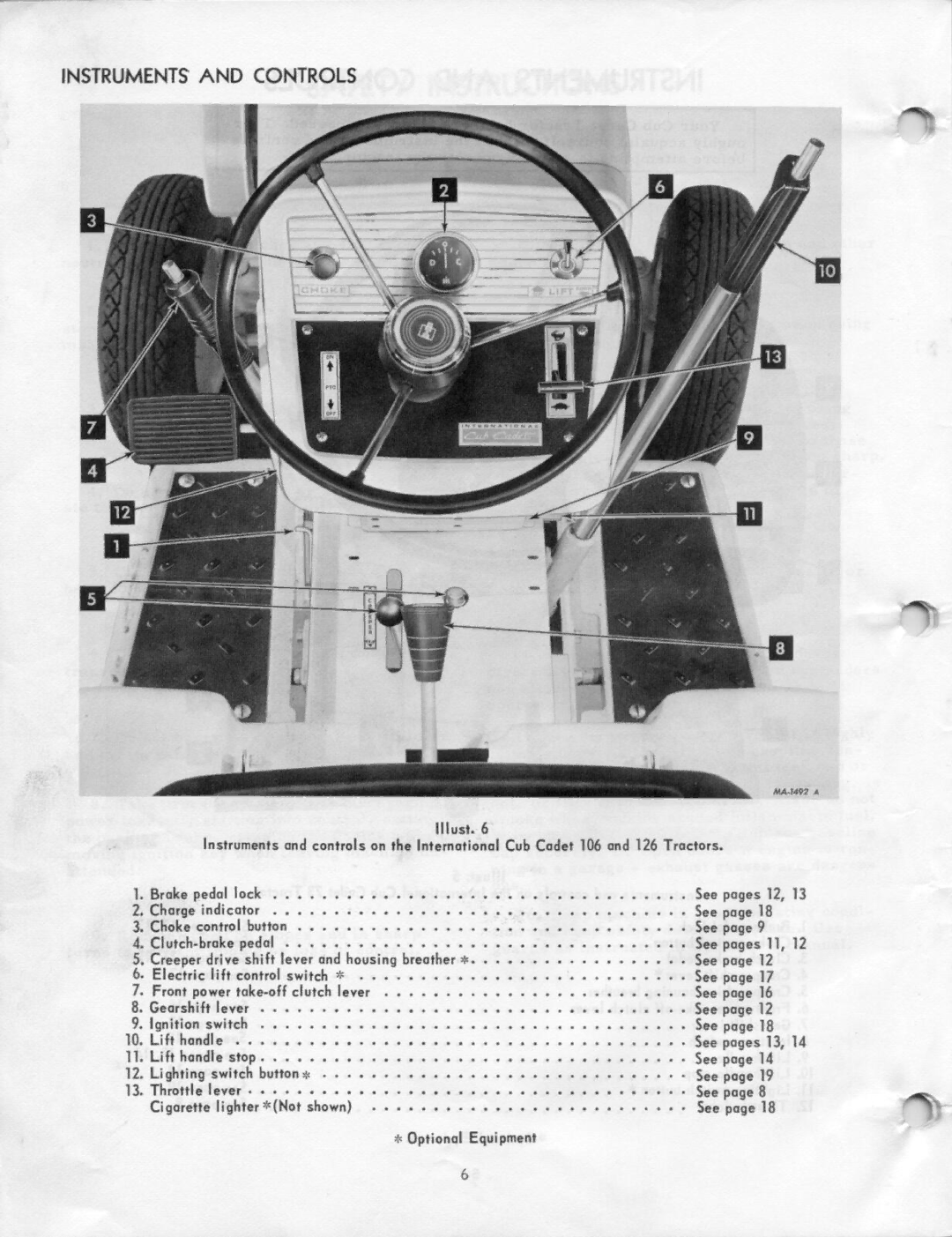 Cub Cadet 127, 73, 126, 147, 107, 106 manual 