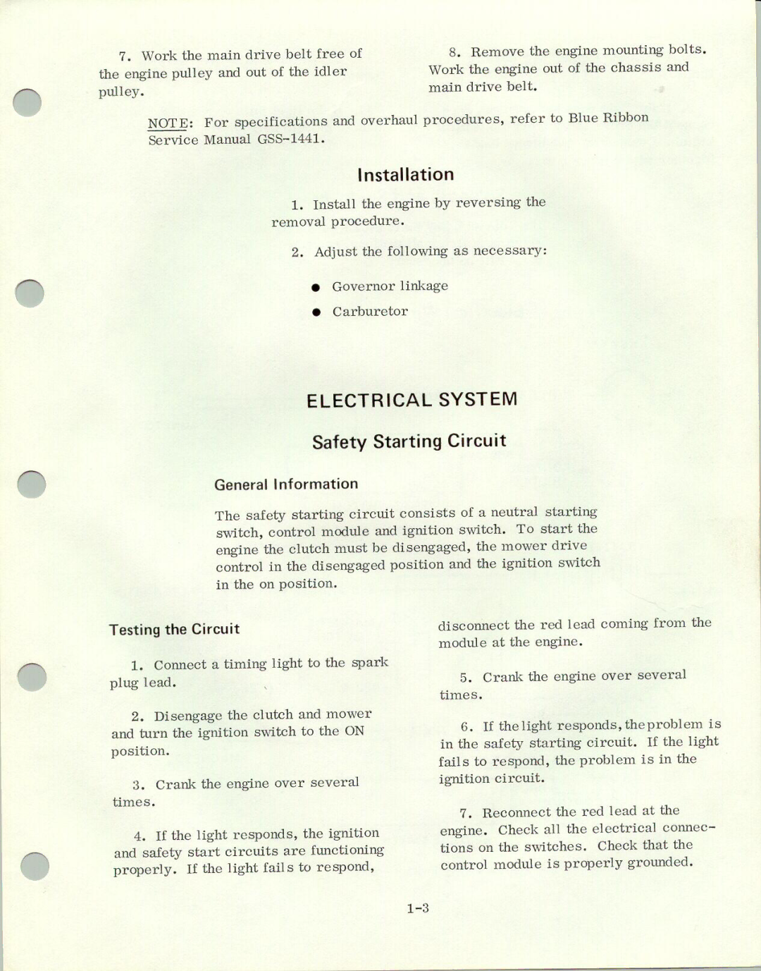 Cub Cadet 76 manual 