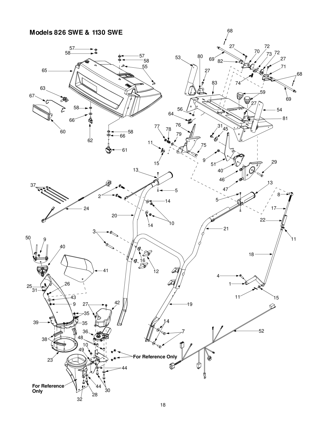 Cub Cadet 850 SWE manual For Reference Only 