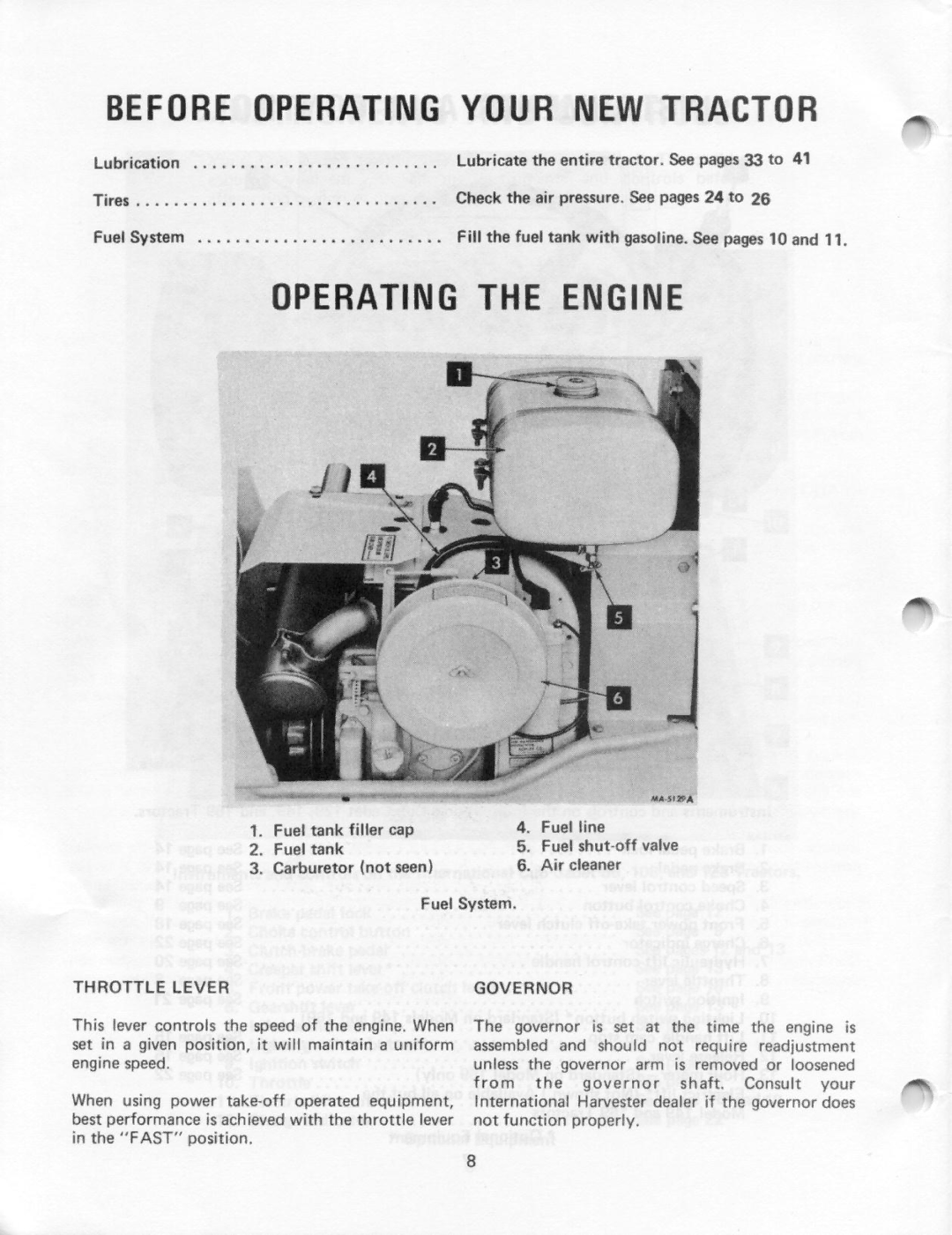 Cub Cadet 108, 86, 128, 129, 169, 149 manual 