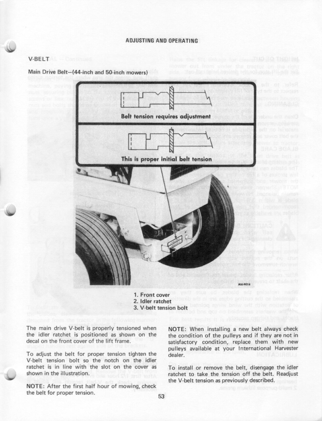 Cub Cadet 129, 86, 128, 169, 149, 108 manual 