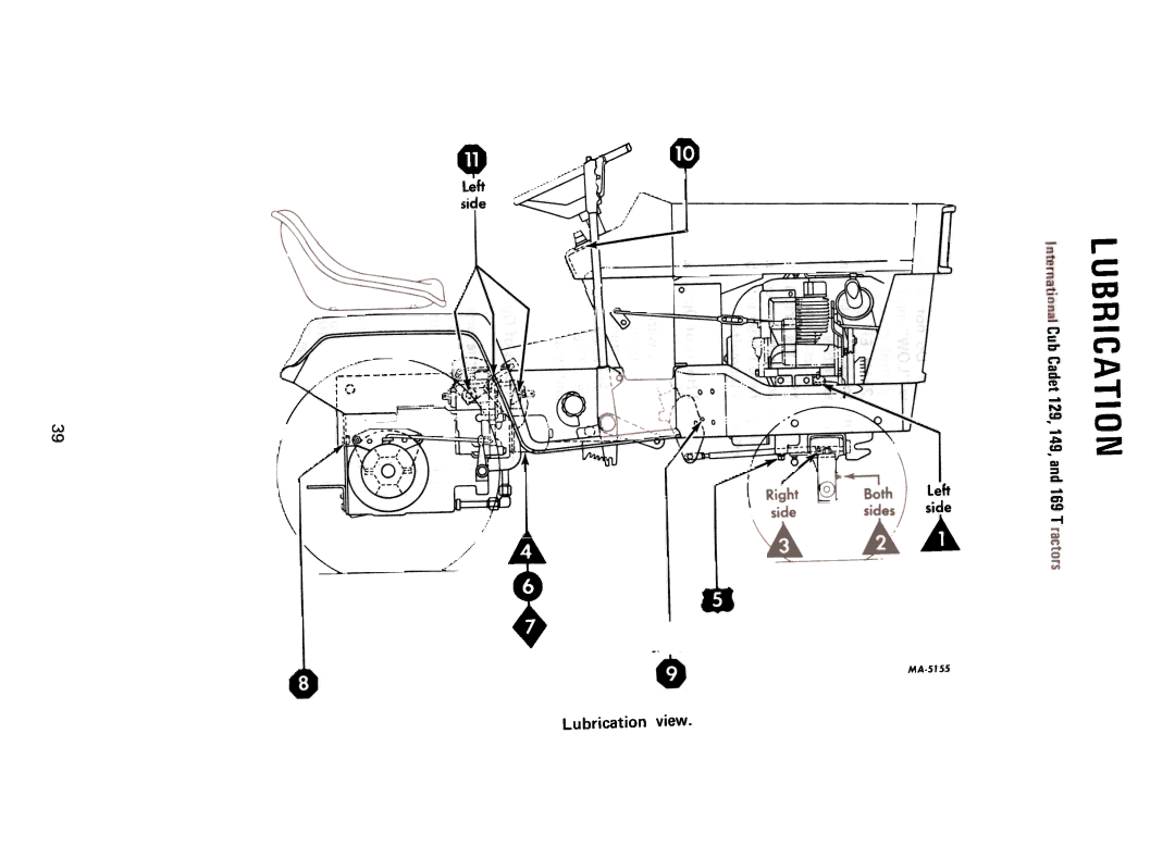 Cub Cadet 108, 86, 128, 129, 169, 149 manual ~£~~ 