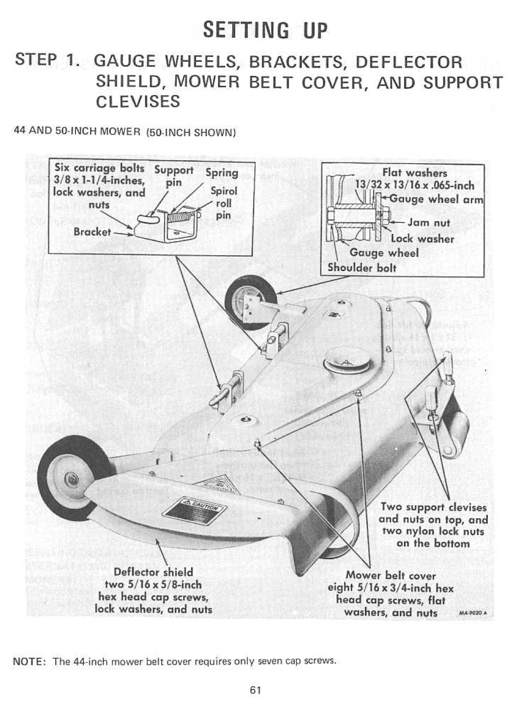 Cub Cadet 169, 86, 128, 129, 149, 108 manual 