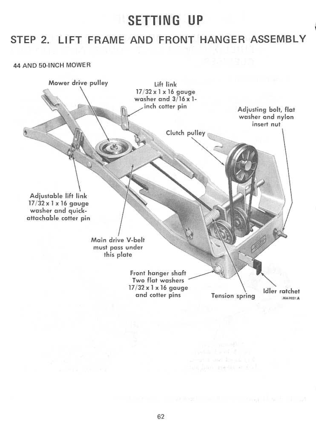 Cub Cadet 149, 86, 128, 129, 169, 108 manual 