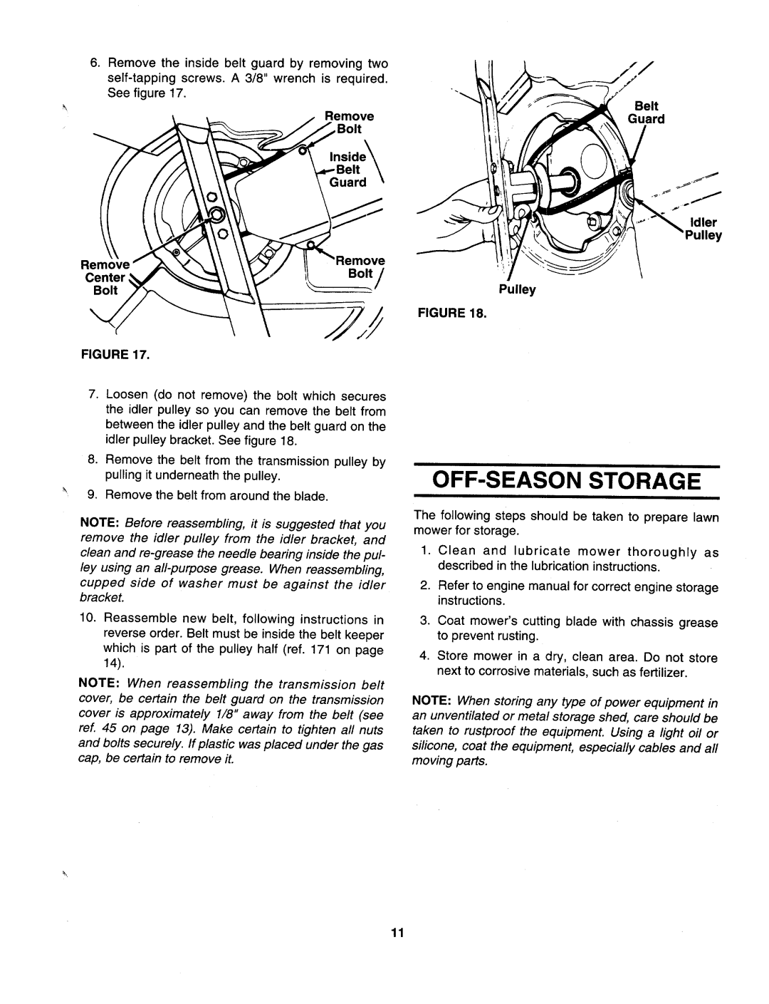 Cub Cadet 898C manual 