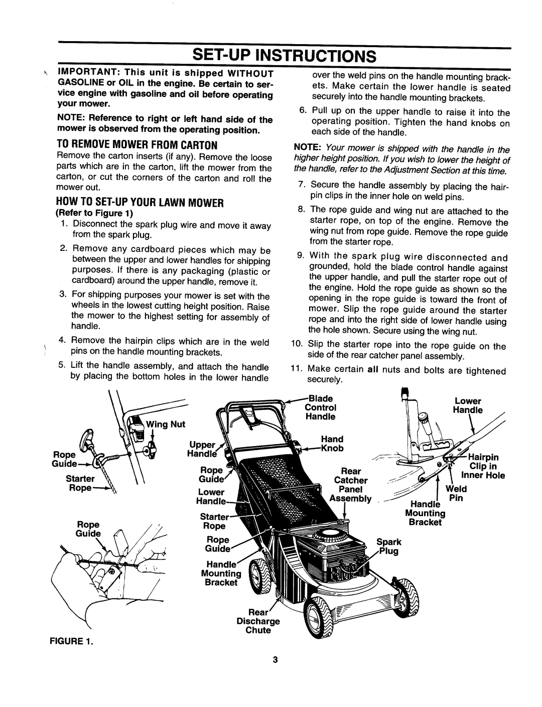 Cub Cadet 898C manual 