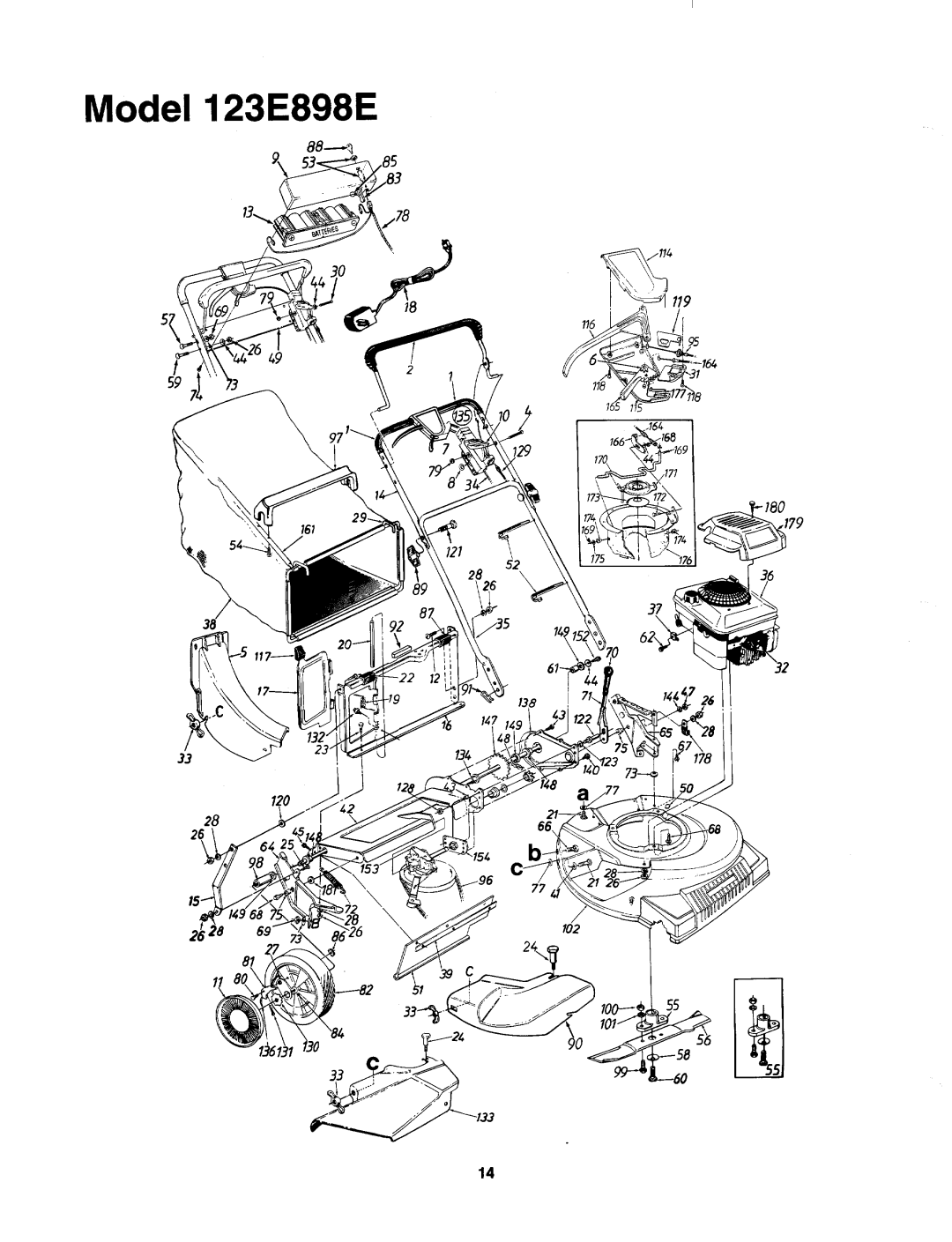 Cub Cadet 898E manual 