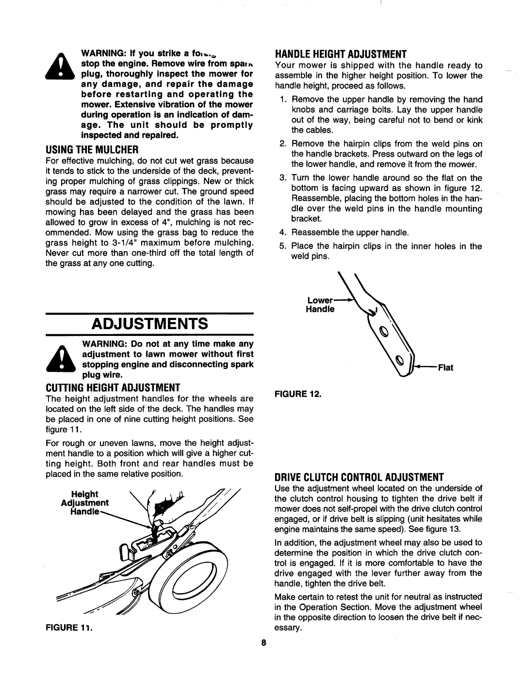 Cub Cadet 898E manual 