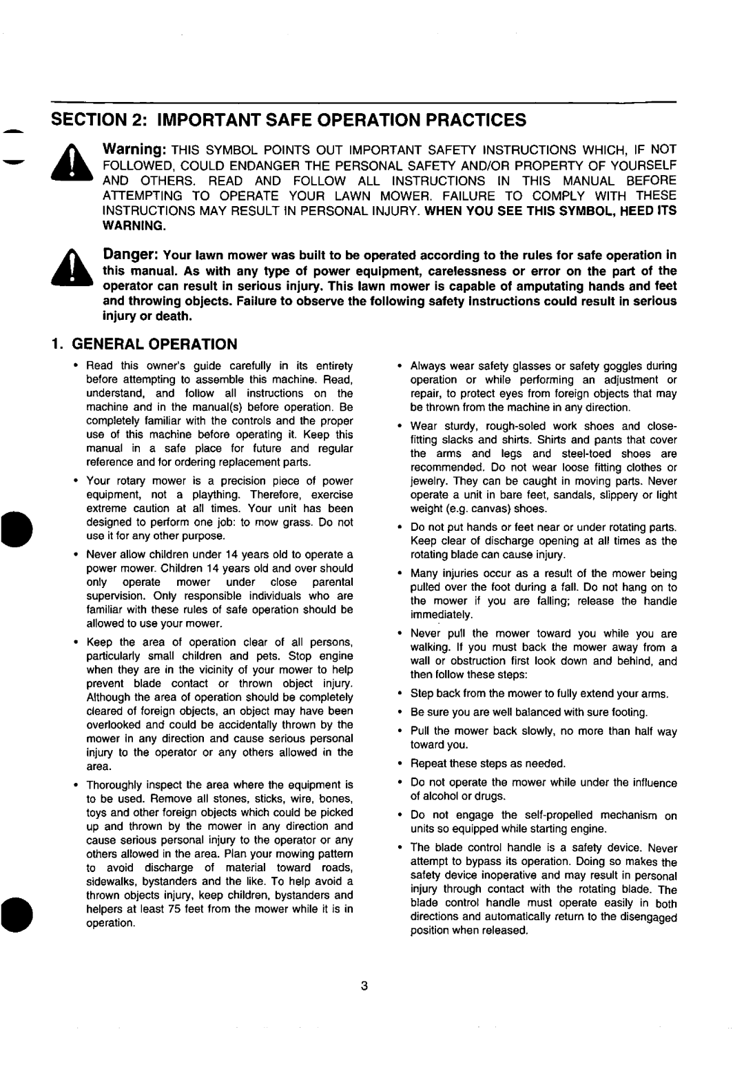 Cub Cadet 950-959, 960-969, E960-E969 manual 