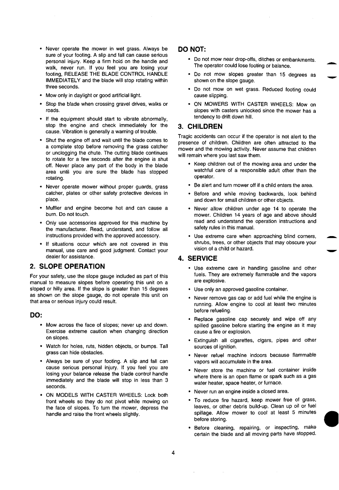 Cub Cadet 960-969, 950-959, E960-E969 manual 