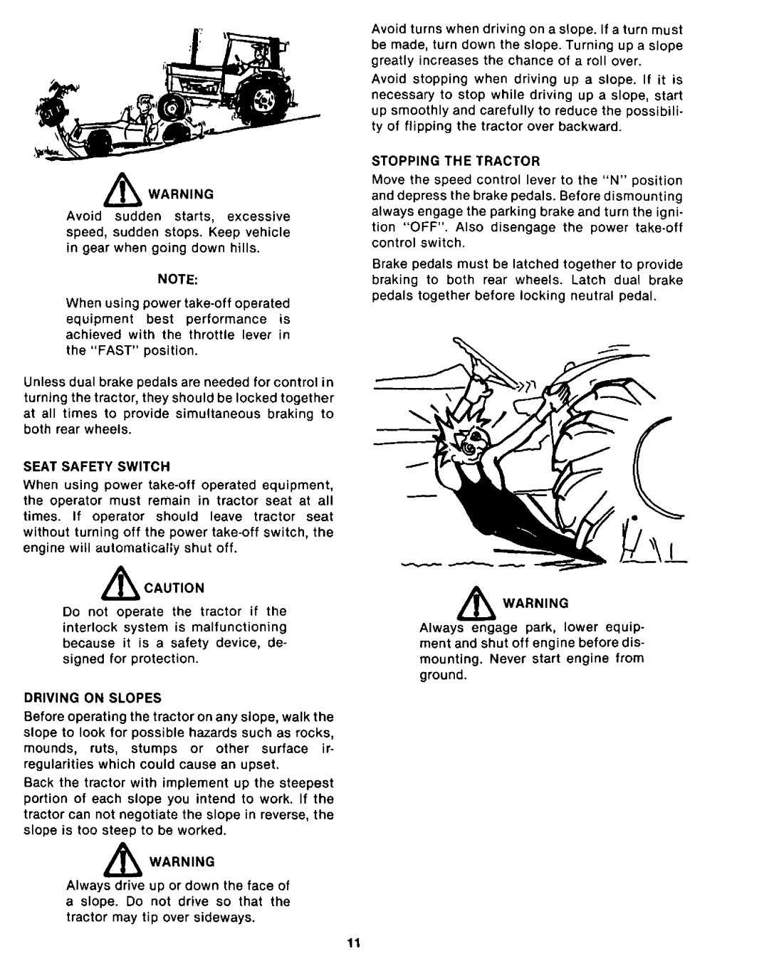 Cub Cadet 982 manual 