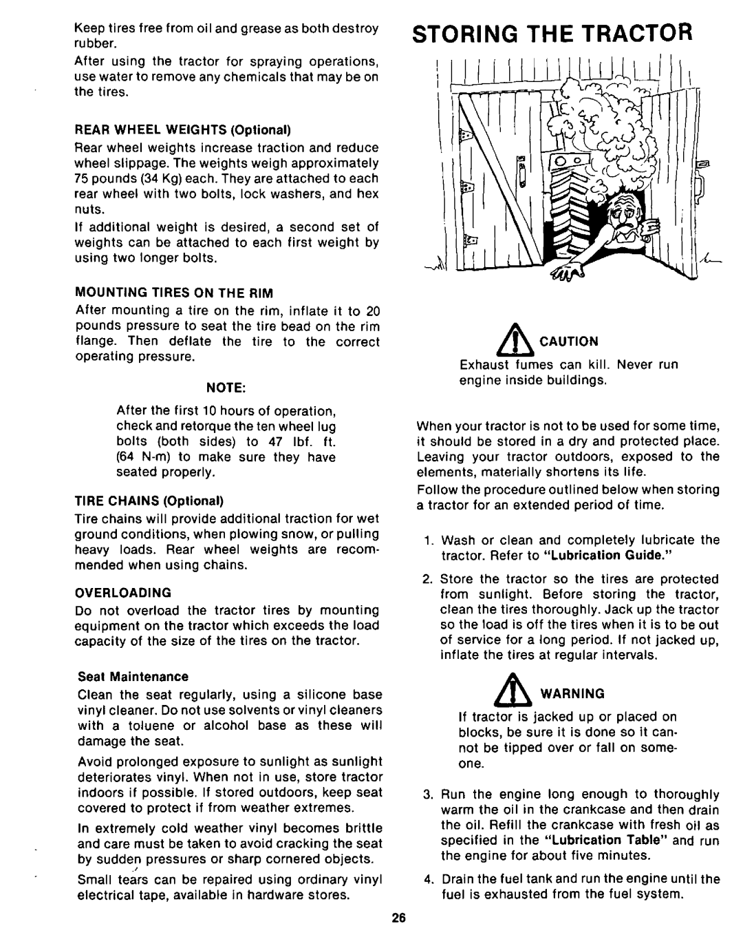 Cub Cadet 982 manual 