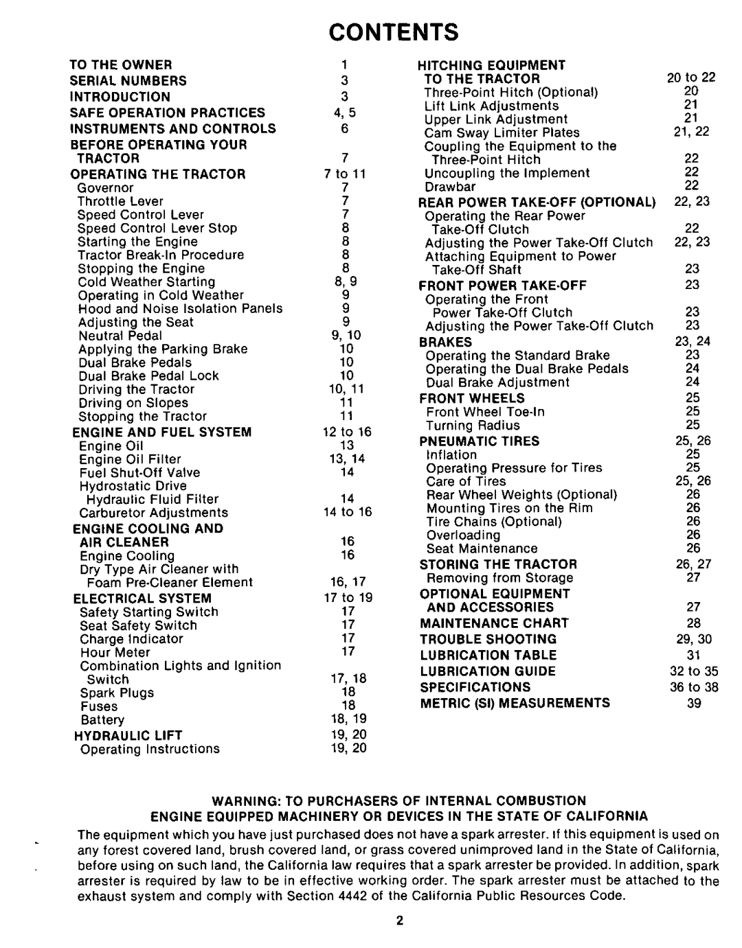 Cub Cadet 982 manual 