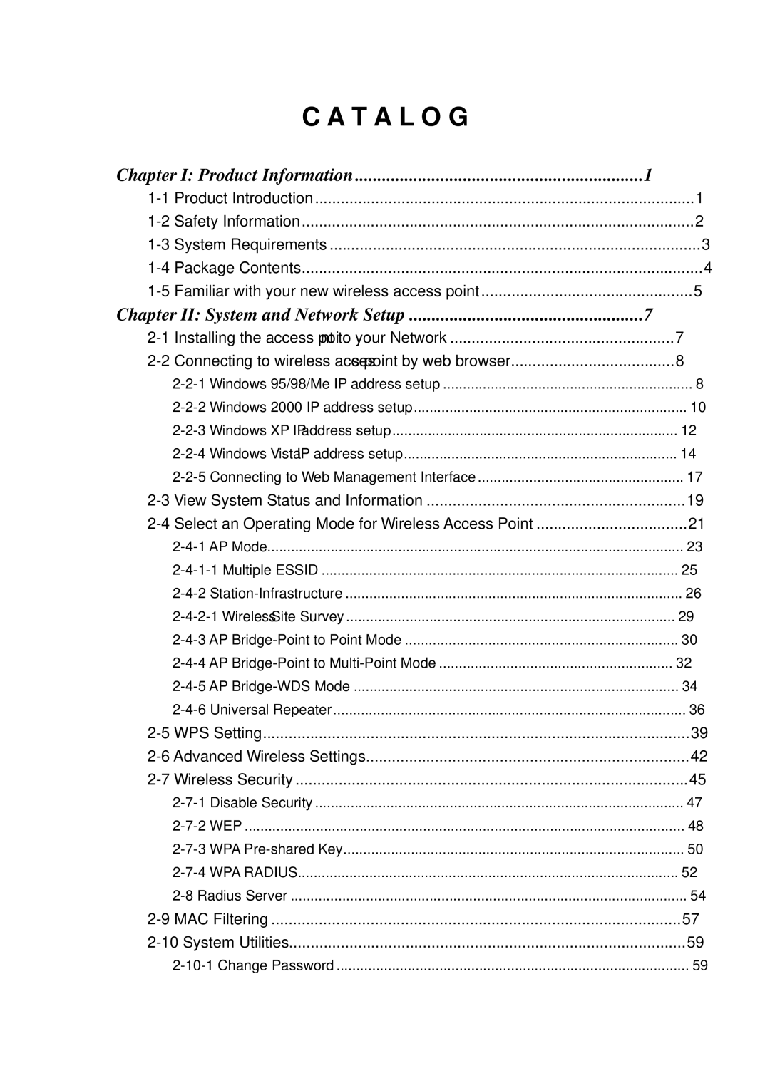 Cub Cadet EW-7416APN manual T a L O G 