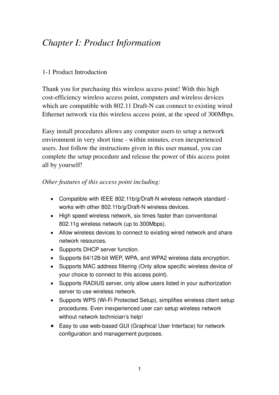 Cub Cadet EW-7416APN manual Chapter I Product Information 